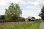 WEG (Wieslauftalbahn) VT 422 // Miedelsbach-Steinenberg // 9.