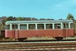 1983 war der VS 207  vor dem Weissacher Depot der Strohgäubahn abgestellt 