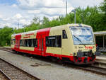 VT 201 der HzL in Albstadt-Ebingen, 03.06.2018.
