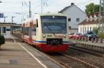 HzL 254 von Brunlingen Bahnhof nach Rottweil in Villingen(Schwarzw) am 14.08.2011