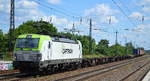 ITL - Eisenbahngesellschaft mbH, Dresden [D]mit   193 894-3  [NVR-Nummer: 91 80 6193 894-3 D-ITL] und Containerzug am 15.06.20 Bf. Saarmund.