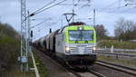 ITL - Eisenbahngesellschaft mbH, Dresden[D] mit  193 583-2  Name:  Mysterious  [NVR-Nummer: 91 80 6193 583-2 D-ITL] und Getreidezug am 07.04.21 Durchfahrt Bf. Berlin Hohenschönhausen, Grüße an den TF !!!!