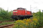 106 005 am 17.08.2008 im Bahnhof Guben