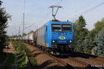 DGS 69052 mit Kesselzug Richtung Dresden-Friedrichstadt mit der ITL 185 CL 004 in Dresden Stetzsch aufgenommen am 22.9.2016