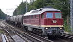 LEG 132 004-3 (92 80 0232 204-0 D-LEG) am 30.08.18 Berlin-Buch