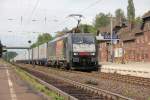 189 984 (ES64 F4-084) von Locon ist am 29.07.2011 auf dem Weg Richtung Norden.