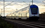 Nachschuss des RE3 vom Metronom und der 146 509-5 in Front unterwegs nach Lüneburg, bei Licht und Schattenspiele an diesem Tag.