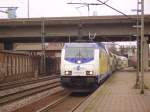 146 534-3 fhrt mit dem Metronom nach Tostedt aus Hamburg-Harburg aus.