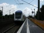 Metronom nach Gttingen hlt in Rethen(Leine). Aufgenommen am 22.07.08