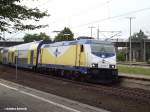 abfahrt der 146 539-2 mit den metronom richtung uelzen am 04.09.13