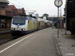 ME 146-04 stand mit den metronom nach uelzen im bhf hh-harburg am 04.01.14