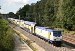 146 535 mit ME 81621 (Hamburg-Harburg–Lneburg) am 27.08.2014 zwischen Radbruch und Bardowick