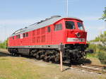 232 489-5 (MEG 315) steht am 11. Mai 2015 im Standort Rüdersdorf. 