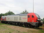 Mitteldeutsche Eisenbahn GmbH 159 225-2 (NVR Nummer 90 80 2159 225-2 D-RCM)am 08. Juni 2021 in Rüdersdorf.