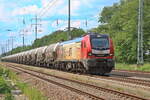 2159 139-3 Stadler MEG  mit einem Kesselwagenzug bei Diedersdorf am 23.