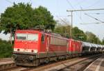 MEG 704 mit DGS 99627 (Regensburg Bayernhafen–Rdersdorf) am 22.05.2014 in Beratzhausen