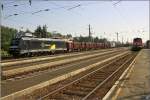 Sehr seltene Gste im Aichfeld waren am 21.08.2009 die beiden E-Loks ES64 U2-072 der MWB und 185 573 der Railservice Neubauer.Sie brachten den 562m langen Holzzug SGAG 47981 von Passau nach Zeltweg.