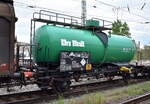 Nun also der zweite hübsche grüne Kessel-Zweiachser vom Einsteller On Rail GmbH mit der Nr.