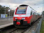 Am 25.Dezember 2019 stand der ODEG 4746 553 für die Rückfahrt nach Stralsund,in Binz bereit.