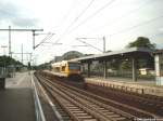 Am 16.7.2005 durcheilte ein Regioshuttle der ODEG den Bahnhof Potsdam Park Sanssouci mit einer Sonderfahrt. Der Triebwagen war gut besetzt. Ca. 10 Minuten spter kam er wieder leer zurck.