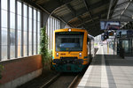 VT 650.60 in der Bahnhofshalle des Bahnhofs von Frankfurt (Oder).
Aufnahmedatum: 17.08.2010