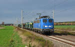 140 008 (845) rollte mit einem leeren Autozug von Bremen nach Zwickau Mosel durch Rodleben Richtung Dessau.