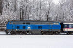 218 054 mit dem Alex Pendel nach Oberstdorf bei Blaichach.