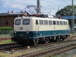 PRESS 110 511 setzte nach der Ankunft aus Zwickau,am 29.Juni 2024,in Bergen/Rügen um.