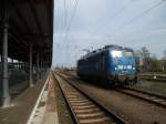 Am 21.04.2013 fuhr die 140 038 (140 851)Lz von Stendal nach Hamburg ber Wittenberge.