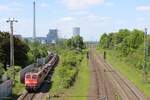 151 049-4 (Railpool) mit einem Güterzug in Herne Holsterhausen, 4.