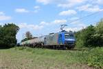 RBH 206 (oder auch 145-CL - 206) mit einem Kesselzug in Ratingen Lintorf, 18. Mai 2022