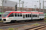 Regiobahn 1005-2 (643 232-1) bei der Einfahrt in den Düsseldorfer Hbf. 11.8.2020