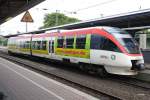 VT 1010 der Regio-Bahn (643 237) als S28 nach Mettmann in Neuss Hbf (31.5.14)