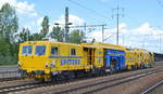 SPITZKE SE mit ihrer Universalstopfmaschine Unimat 09-475/4S von Plasser & Theurer für Gleise und Weichen (Nr.
