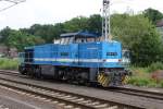 Am 1.7.2013 war die G 1206 SP 022 der Firma Spitzke im Bahnhof
Bad Bentheim abgestellt.