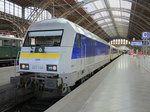 223 144 (NVR Nummer 92 80 1223 144-5 D-TDRO) steht im Hauptbahnhof von Leipzig zur Abfahrt nach Chemnitz Hbf als MRB74783 auf Gleis 23 am 08. Mai 2016 bereit.