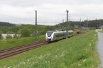 Die neuen Fahrzeuge auf der Sachsen - Franken Magistrale sind die Triebwagen der Baureihe 1 440.