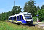 648 293 erreicht den Haltepunkt Leitstade. 

30.07.2021