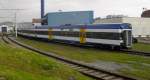 Bei Talbot in Aachen konnte man diese Personenwaggons fr die NordWestBahn, kurz NWB, am 26.2.11 bewundern.Man erkennt einen groen Teil der Anlagen von Talbot bzw. Bombardier.Es wurde alles durch einen Zaun von der Kranzstrae aus fotografiert!