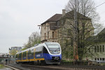 Vom Haltepunkt Paderborn Kasseler Tor wurde 643 307 auf seinem Weg nach Kreiensen abgelichtet.
Das Bild entstand am 10.04.2013.