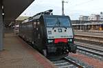 Am frühen Morgen des 06.05.2019 stand MRCE/TXL ES 64 F4-088 (189 988-9) abgestellt auf Gleis 96 im Badischen Bahnhof von Basel und wartete dort, dass sie ins Werk nach Bellinzona zur HU
