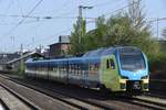 RHEINE (Kreis Steinfurt), 27.04.2018, ET 410 der Westfalenbahn im Bahnhof Rheine