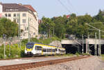 442 616 als RB10a Tübingen-Heilbronn am 22.07.2021 in Stuttgart-Feuerbach.