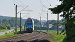 Alpha Trains Europa 445 007, vermietet an Westfalenbahn (ET 607), als RE 60 (95774)  Ems-Leine-Express  Braunschweig Hbf - Rheine (Laggenbeck, 14.05.18).