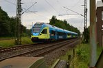 ET 18 der Westfalenbahn kommt am BÜ Mariendorfer Straße vor meine Linse gefahren.