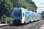 HÖRSTEL (Kreis Steinfurt), 20.07.2016, ET 610 der Westfalenbahn als RE60 nach Rheine bei der Einfahrt in den Bahnhof Hörstel