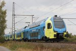 Westfalenbahn ET 605 in Dedensen Gümmer, am 30.09.2016.