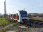 abellio 1648 414 am 27.12.2018 in der Abstellung in Naumburg (S) Hbf.