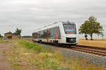 1648 929 von abellio war am 08.07.22 unterwegs nach Dessau als er Edderitz passierte.