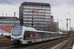 abellio ET 25 2208 als RE19 in Düsseldorf Rath, am 19.03.2017.